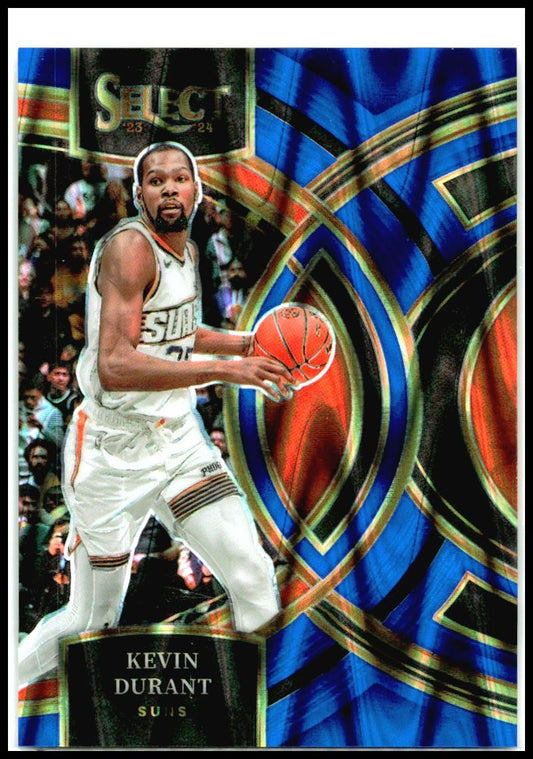 2023-24 Panini Select Blue Flash Prizm /99 #199 Kevin Durant Phoenix Suns