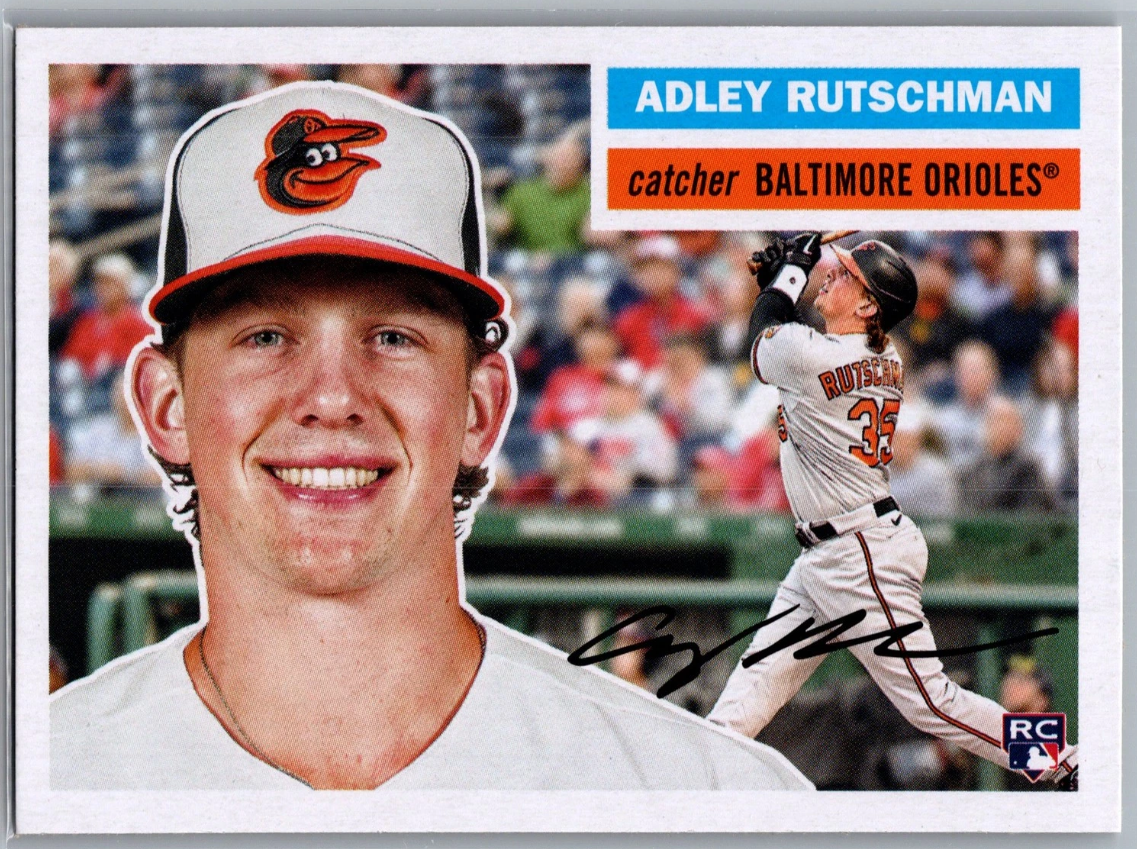 Adley Rutschman 2023 Topps Archives #55 Baltimore Orioles RC
