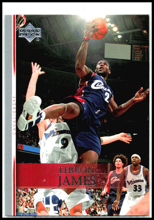 2007-08 Upper Deck #192 LeBron James Cleveland Cavaliers