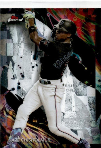 2024 Topps Finest #108 Jazz Chisholm JR New York Yankees