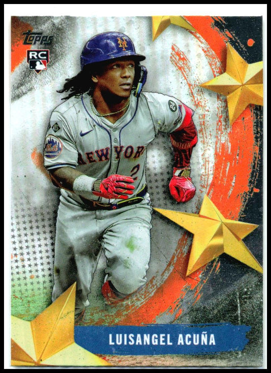 2025 Topps Stars of MLB #SMLB-47 Luisangel Acuña New York Mets