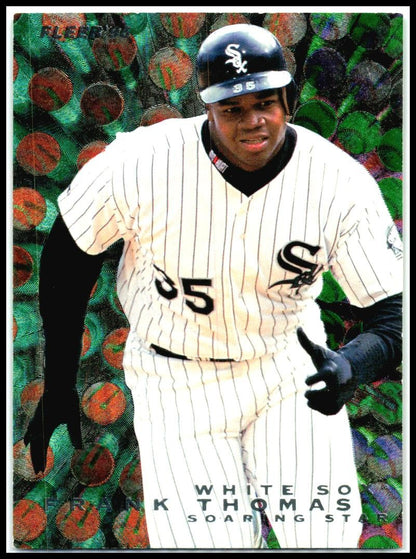 1996 Fleer Update Soaring Stars #9 Frank Thomas Chicago White Sox