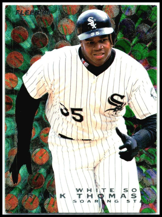 1996 Fleer Update Soaring Stars #9 Frank Thomas Chicago White Sox
