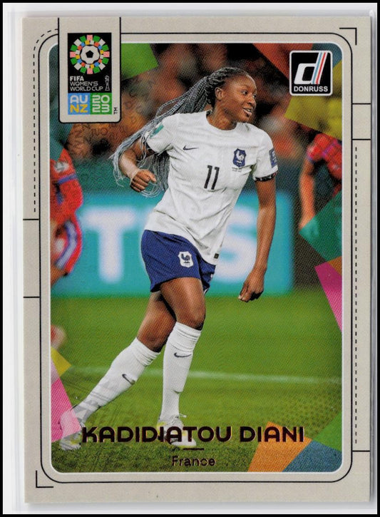 2023 Donruss FIFA Women's World Cup #11 Kadidiatou Diani