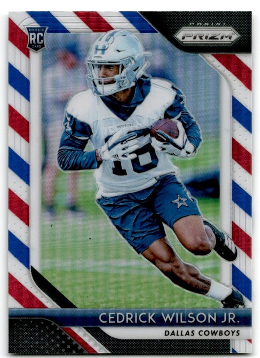 2018 Red White & Blue Cedrick Wilson Jr. Rookie Dallas Cowboys #286