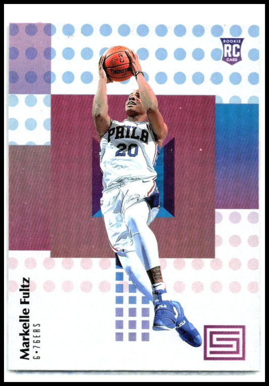 2017-18 Panini Status #108 Markelle Fultz Rookie Philadelphia 76ers