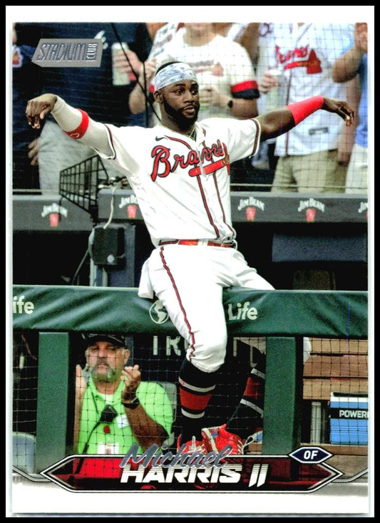 2024 Stadium Club #17 Michael Harris II Atlanta Braves