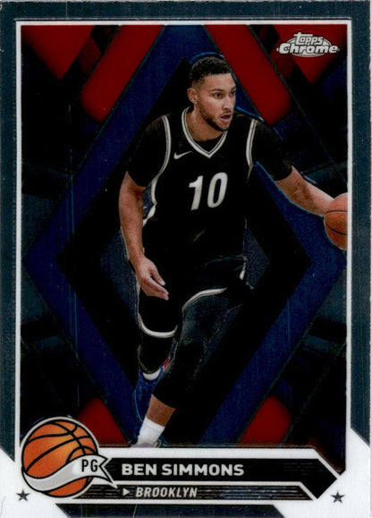2023-24 Topps Chrome Basketball #198 Ben Simmons Brooklyn Nets