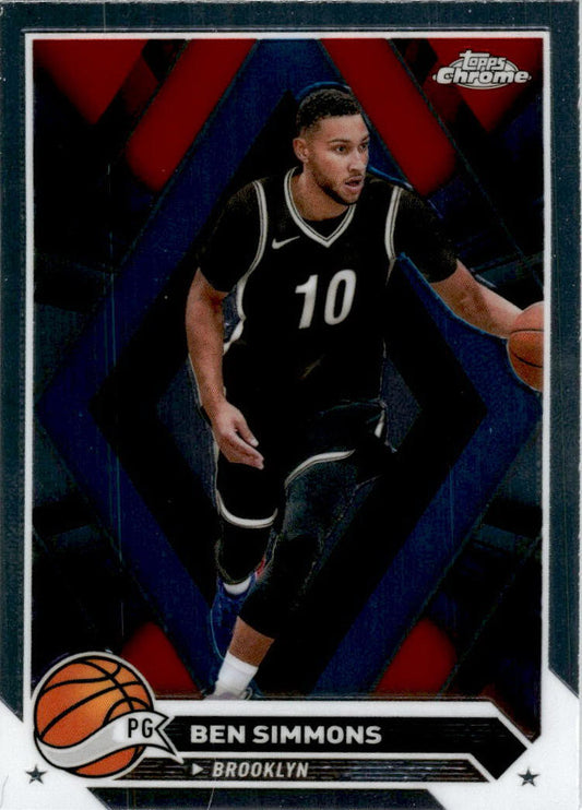 2023-24 Topps Chrome Basketball #198 Ben Simmons Brooklyn Nets