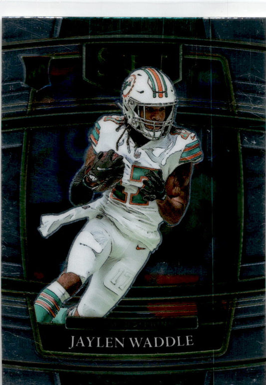 2021 Panini Select #48 Jaylen Waddle Rookie Miami Dolphins