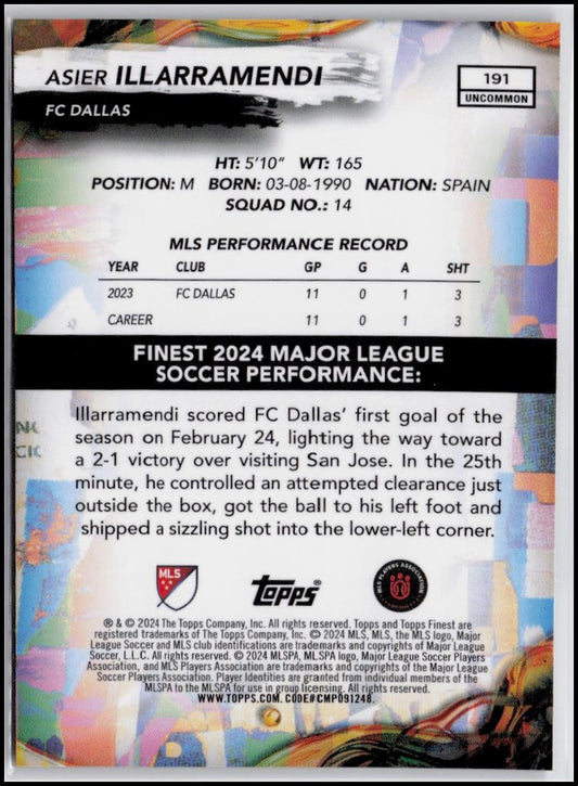 2024 Finest MLS #191 Asier Illarramendi