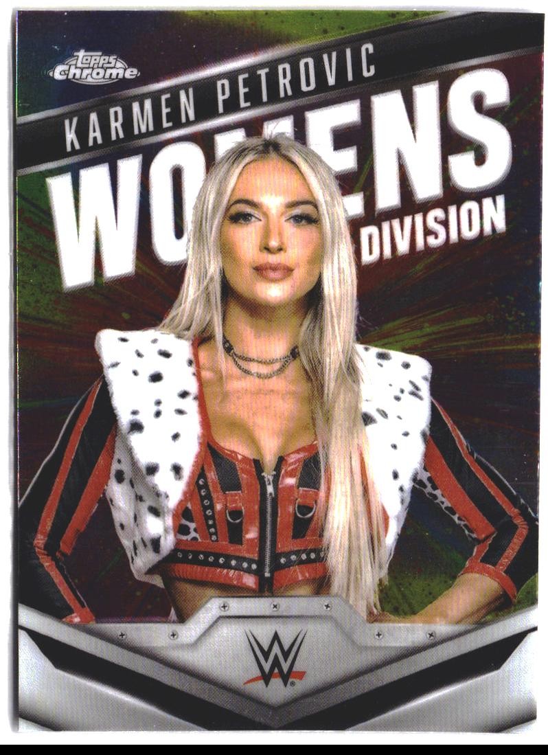 Karmen Petrovic #WD-KAR 2025 Topps Chrome WWE Women's Division