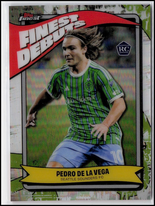 2024 Finest MLS #FD-2 Pedro de la Vega Finest Debuts