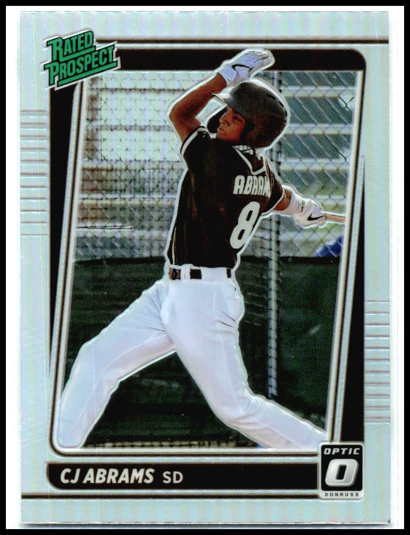 2021 Donruss Rated Prospects Holo #RP9 CJ Abrams San Diego Padres