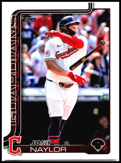 2025 Topps #322 Josh Naylor Cleveland Guardians