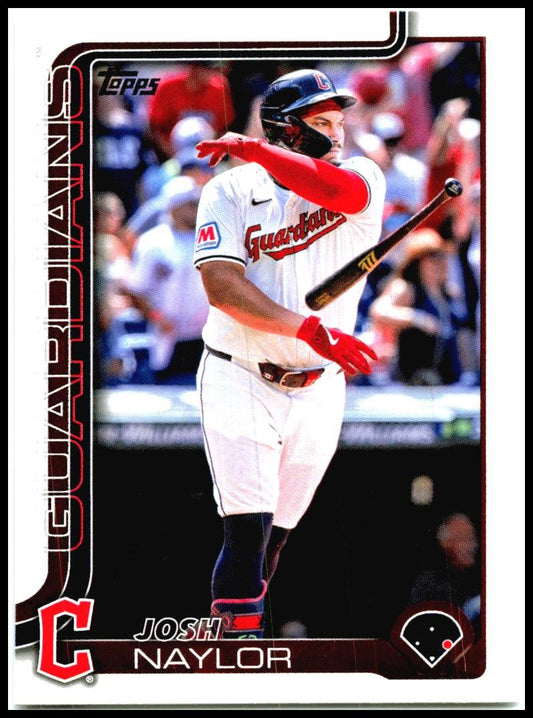 2025 Topps #322 Josh Naylor Cleveland Guardians