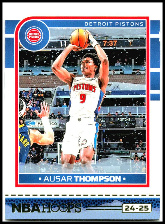 2024-25 Hoops Winter #137 Ausar Thompson Detroit Pistons