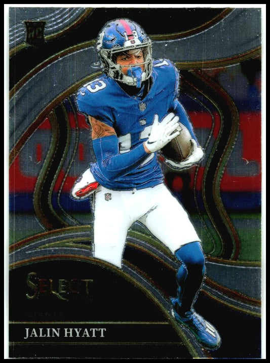 2023 Panini Select #263 Jalin Hyatt Rookie New York Giants