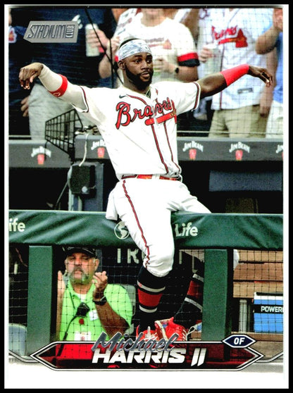 2024 Stadium Club #17 Michael Harris II Atlanta Braves