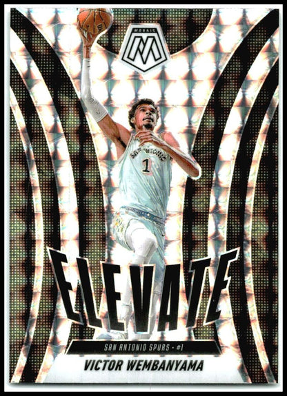 2024-25 Panini Mosaic Elevate Mosaic #11 Victor Wembanyama San Antonio Spurs