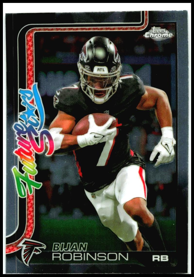 2025 Topps Chrome future stars #FS-9 Bijan Robinson