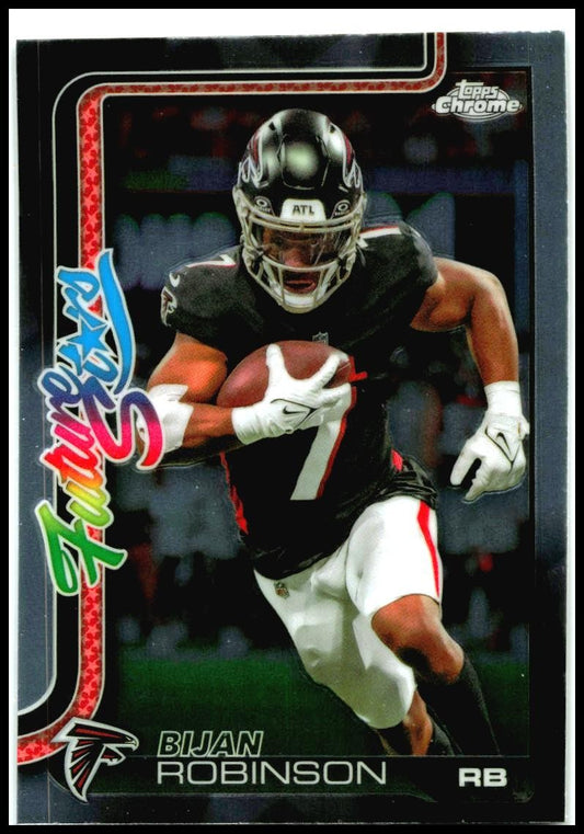 2025 Topps Chrome future stars #FS-9 Bijan Robinson
