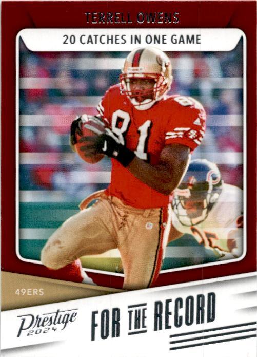2024 Panini Prestige #FR-TO Terrell Owens For the Record