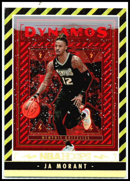 2023-24 Hoops Dynamos Holo #12 Ja Morant Memphis Grizzlies