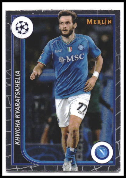 2023-24 Merlin UEFA Club Competitions #123 Khvicha Kvaratskhelia