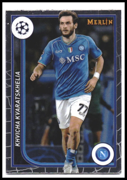 2023-24 Merlin UEFA Club Competitions #123 Khvicha Kvaratskhelia