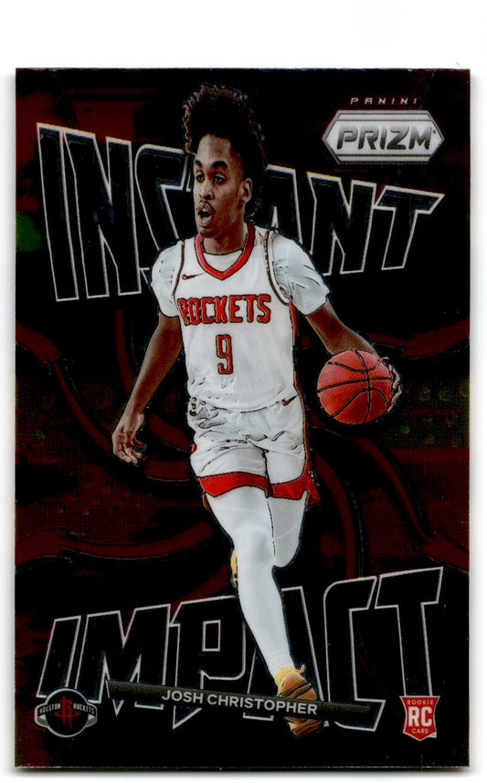 2021-22 Panini Prizm  Instant Impact Josh Christopher Houston Rockets #11