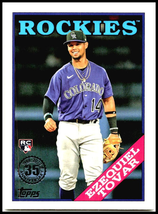 2023 Topps 1988 Topps 35th Anniversary #2T88-41 Ezequiel Tovar Colorado