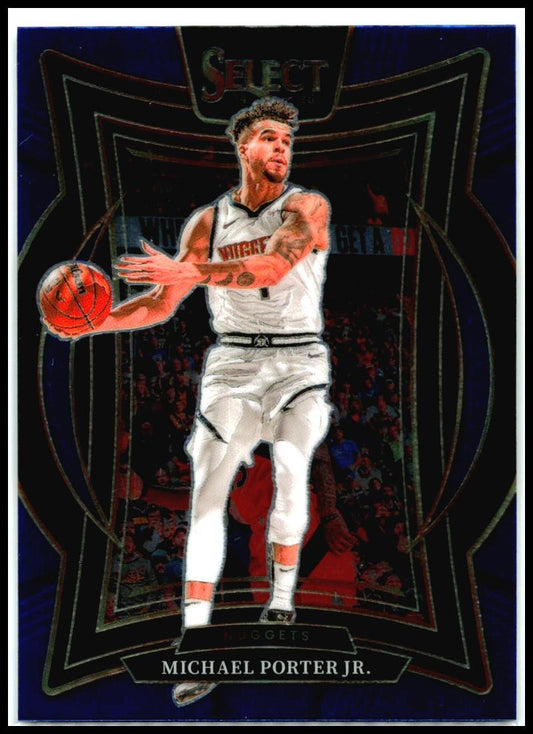 2024-25 Panini Select Blue #32 Michael Porter Jr. Denver Nuggets