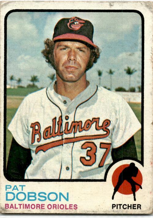 1973 Topps #34 Pat Dobson Baltimore Orioles