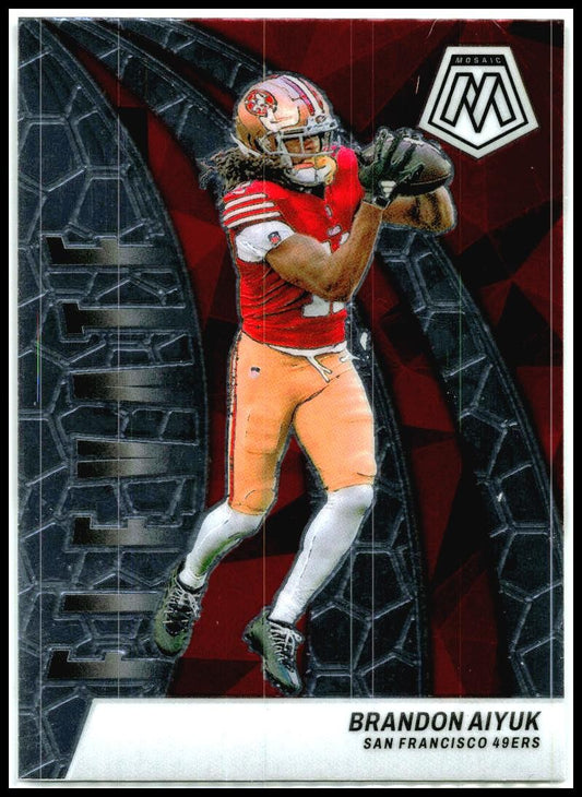 2024 Panini Mosaic Elevate #16 Brandon Aiyuk San Francisco 49ers