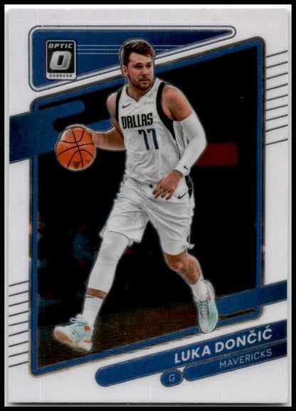 2021-22 Donruss Optic #101 Luka Doncic Dallas Mavericks