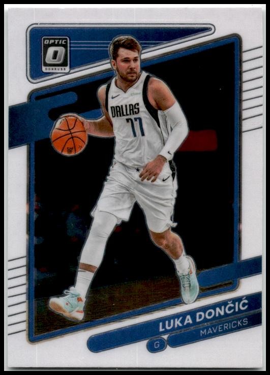 2021-22 Donruss Optic #101 Luka Doncic Dallas Mavericks