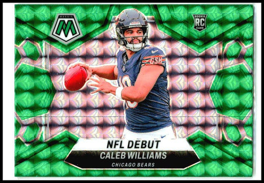 2024 Panini Mosaic Mosaic Green #289 Caleb Williams Chicago Bears