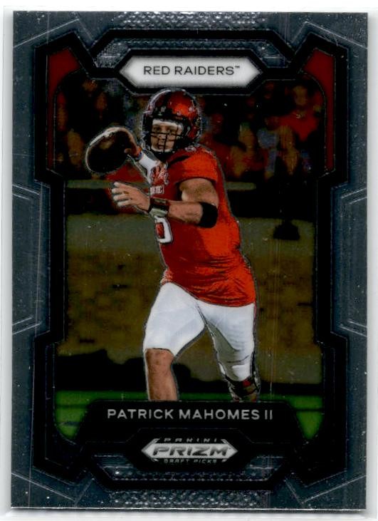 2024 Panini Prizm Draft Picks #61 Patrick Mahomes II Texas Tech Red Raiders