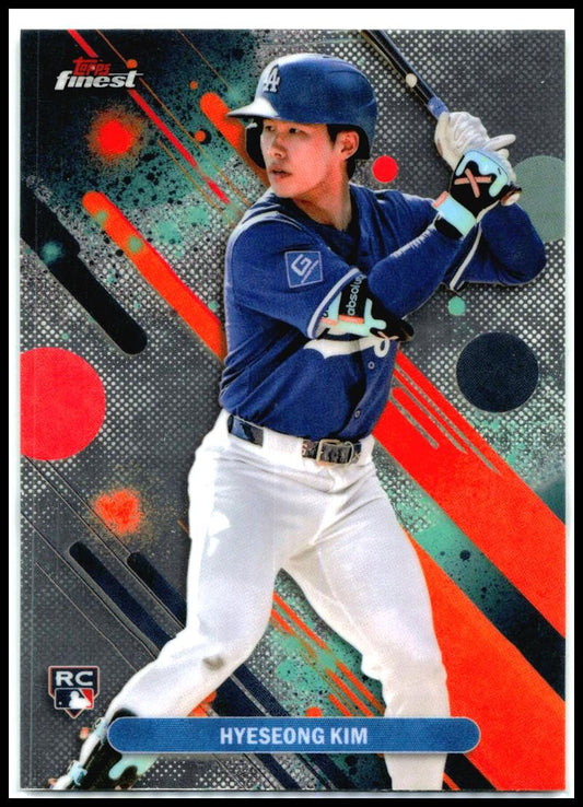 2025 Topps Finest #27 Hyeseong Kim Dodgers