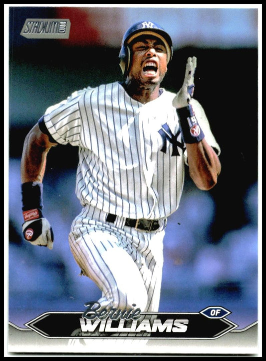 2024 Stadium Club #196 Bernie Williams New York Yankees