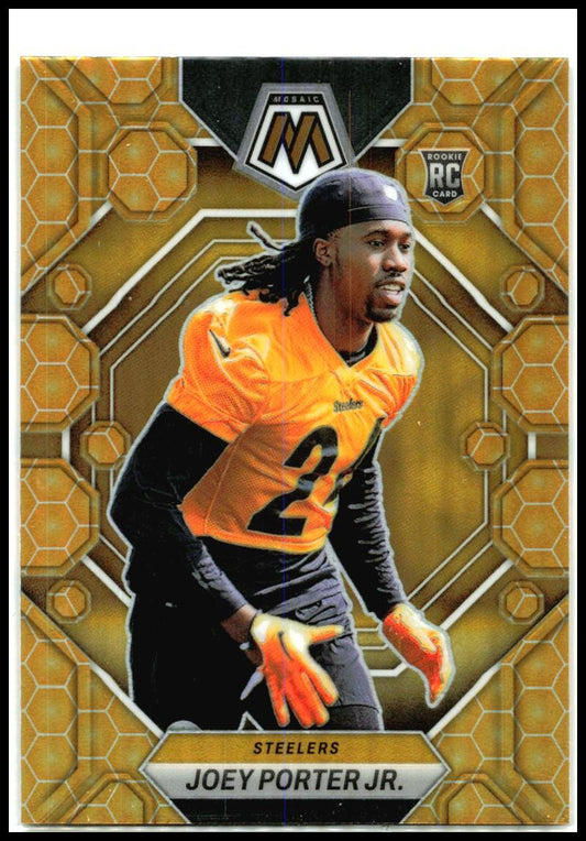 2023 Panini Mosaic Honeycomb #335 Joey Porter Jr. Rookie Pittsburgh Steelers