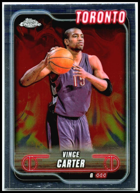 2024-25 Topps Chrome #54 Vince Carter Toronto Raptors