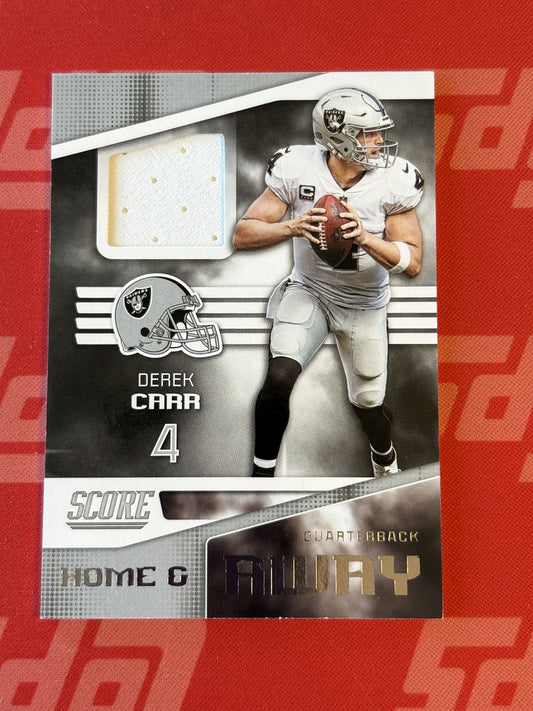 2019 Score Home and Away (Away) #A-8 Derek Carr Oakland Raiders