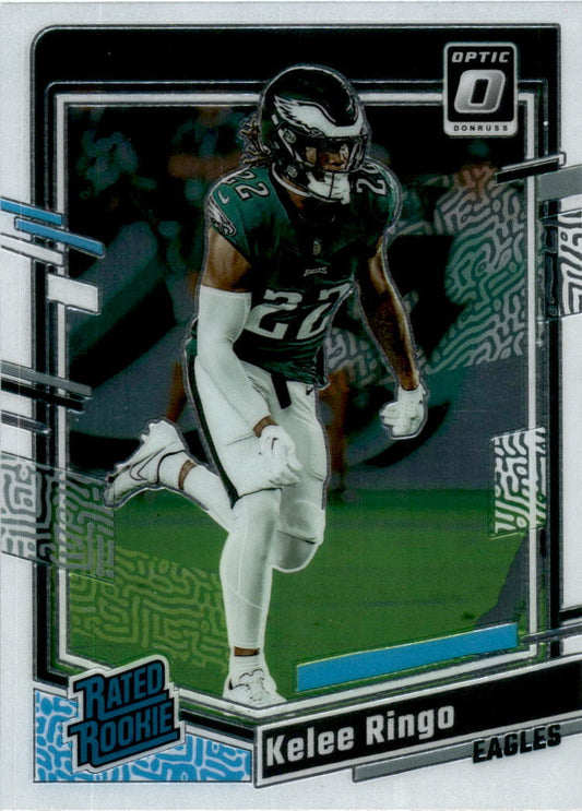 2023 Donruss Optic #282 Kelee Ringo Philadelphia Eagles