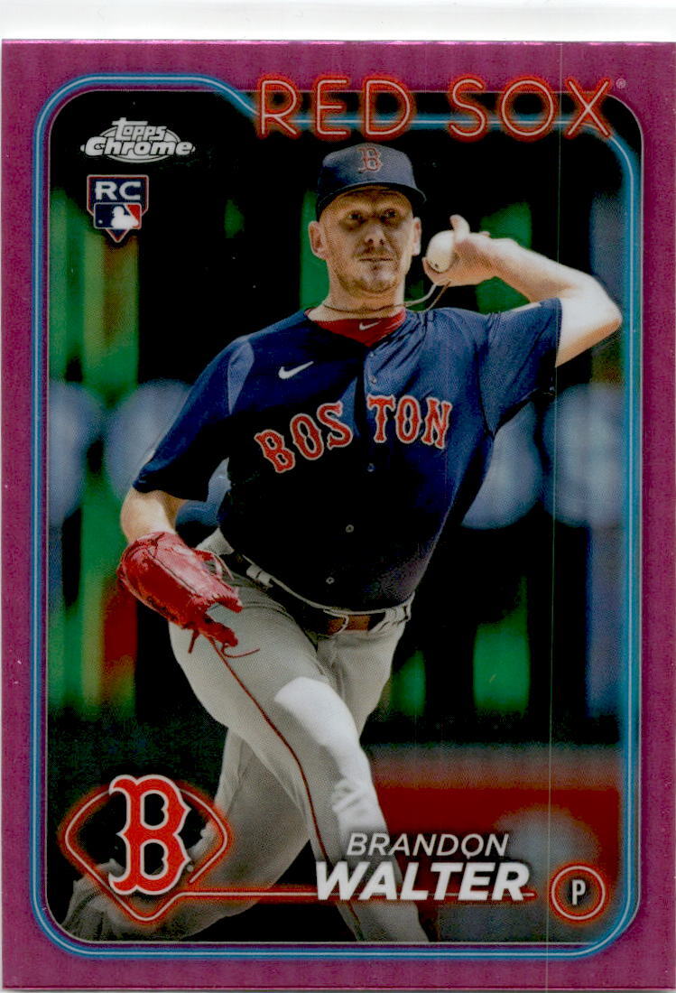 2024 Topps Pink #193 Brandon Walter Boston Red Sox