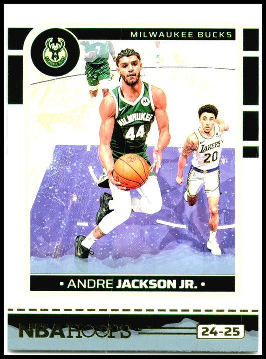 2024-25 Hoops Winter #144 Andre Jackson Jr. Milwaukee Bucks