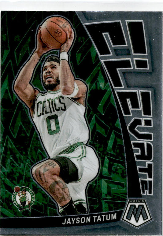 2022-23 Mosaic Elevate #1 Jayson Tatum Boston Celtics