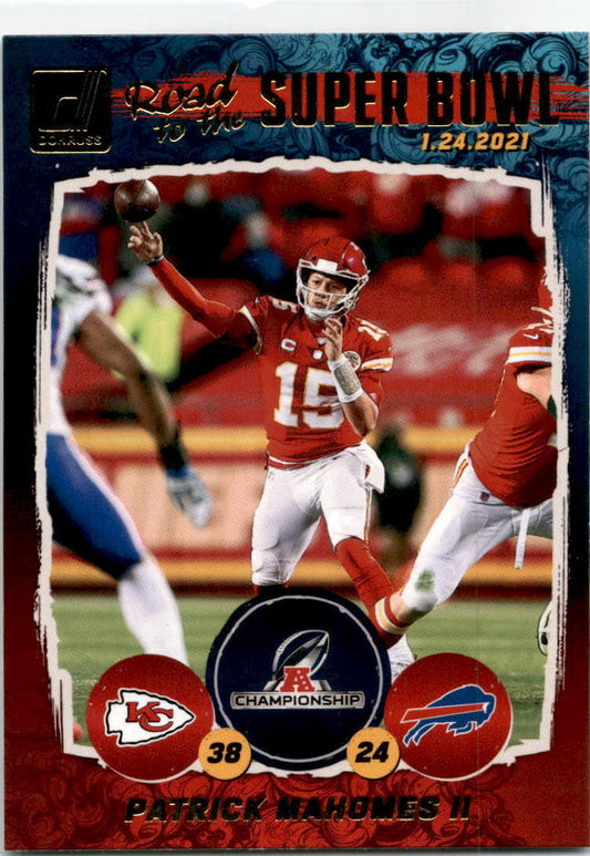2021 Donruss #CC2 Patrick Mahomes II Kansas City Chiefs