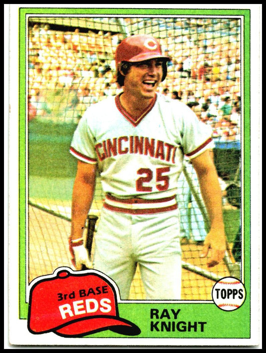 1981 Topps #325 Ray Knight Cincinnati Reds